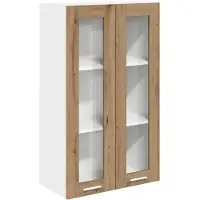 vidaXL Hangkast Artisan Eiken 60 x 31 x 100 cm Bewerkt hout