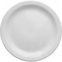 Lubiana Ameryka Porseleinen Dinerbord Plat 25 cm Wit