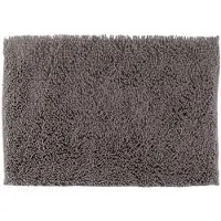 Galicja Zachte Antislip Badkamermat Grijs 45x75 cm