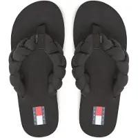 Tommy Hilfiger Teenslipper zwart