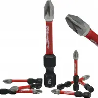 Milwaukee SHOCKWAVE Impact Bit PZ2 50mm 1/4" HEX - 1 Stuk