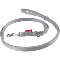 Champion Verstelbare Hondensnoer 225cm - Grijs, 1.6cm Breed