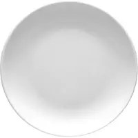 Lubiana Hotel Porseleinen Dessertbord Wit 17 cm