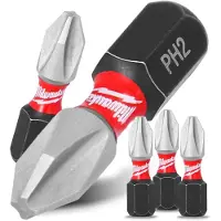 Milwaukee SHOCKWAVE PH2 25mm magnetische slak - 3 st