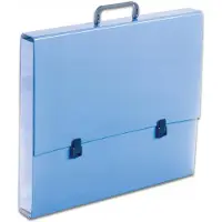 Penmate Pastel Blauwe A3 Kaart met Handvat