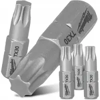 Milwaukee TX30 Torx Bits 25mm Magnetisch 3 Stuks S2 Staal