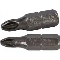 Rawlplug PZ2 Bit 25mm Pozidriv Schroefbit - 1 Stuk