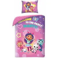Gabby's Poppenhuis Dekbedovertrek Marty - 140 x 200 + 70 x 90 cm - Polyester