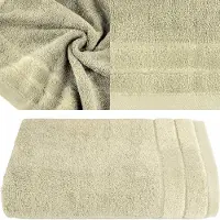 Eurofirany Beige Katoenen Handdoek 30x50cm - Zacht & Absorberend