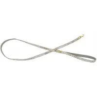 Barry King Hondenriem Leer Grijs Mosi 120cm