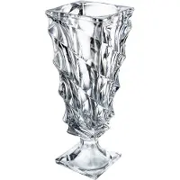 Crystalite Bohemia Casablanca vaas op voet 39 cm