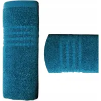 Greno Panama Handdoek 70x125cm Smaragd - Luxe Katoen