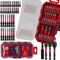 Milwaukee Shockwave 35-delige Bitset met magnetische bithouder en doppen