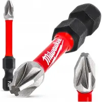 Milwaukee Impact Bit PZ2 50mm 1/4" Hex Magnetisch