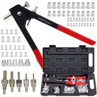Kraft & Dele Klinknageltang M3-M8 Set 106 onderdelen Kraft&Dele KD10555