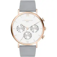 Liebeskind berlin Analoog horloge rose-goud / grijs / wit