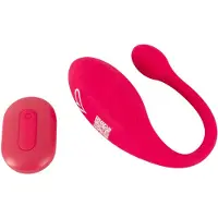 Beau Coeur Koral - vibrerend ei met afstandsbediening (roze)
