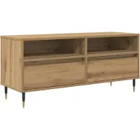 vidaXL TV Kast 100 x 34,5 x 44,5 cm Artisan Eiken