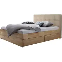 Hasena Function&Comfort Otello Tip-On massief houten bed met opbergruimte