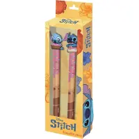 KARACTERMANIA - Disney - Lilo & Stitch - Pack van 2 Uitwisbare Gelpennen