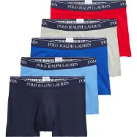 Ralph Lauren Boxershorts 'Spring Start' blauw / navy / royal blue/koningsblauw / rood