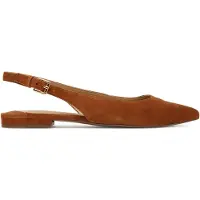 Ralph Lauren Ballerina 'LONDYN' lichtbruin