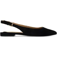 Ralph Lauren Ballerina 'LONDYN' zwart