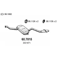 ASSO 60.7015 Einddemper
