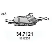 ASSO 34.7121 Einddemper