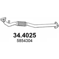 ASSO 34.4025 Voorpijp
