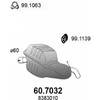ASSO 60.7032 Einddemper