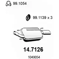 ASSO 14.7126 Einddemper