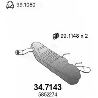 ASSO 34.7143 Einddemper