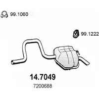 ASSO 14.7049 Einddemper