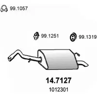 ASSO 14.7127 Einddemper