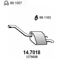 ASSO 14.7018 Einddemper