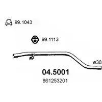 ASSO 04.5001 Voorpijp