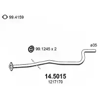 ASSO 14.5015 Voorpijp
