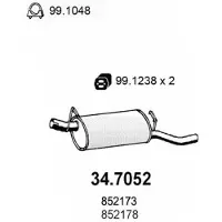 ASSO 34.7052 Einddemper