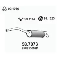 ASSO 58.7073 Einddemper