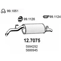 ASSO 12.7075 Einddemper