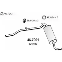 ASSO 46.7001 Einddemper
