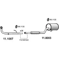 ASSO 11.1007 Voorpijp