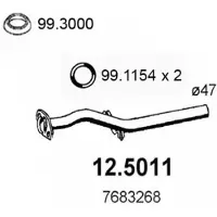 ASSO 12.5011 Voorpijp