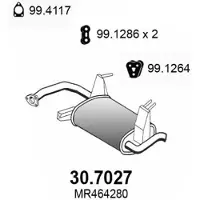 ASSO 30.7027 Einddemper