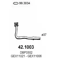 ASSO 42.1003 Voorpijp