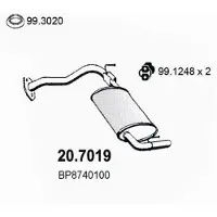 ASSO 20.7019 Einddemper