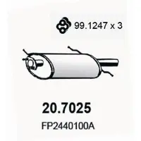 ASSO 20.7025 Einddemper