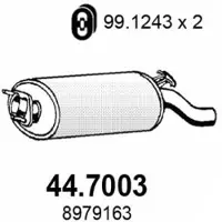 ASSO 44.7003 Einddemper