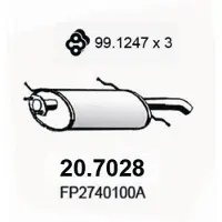 ASSO 20.7028 Einddemper